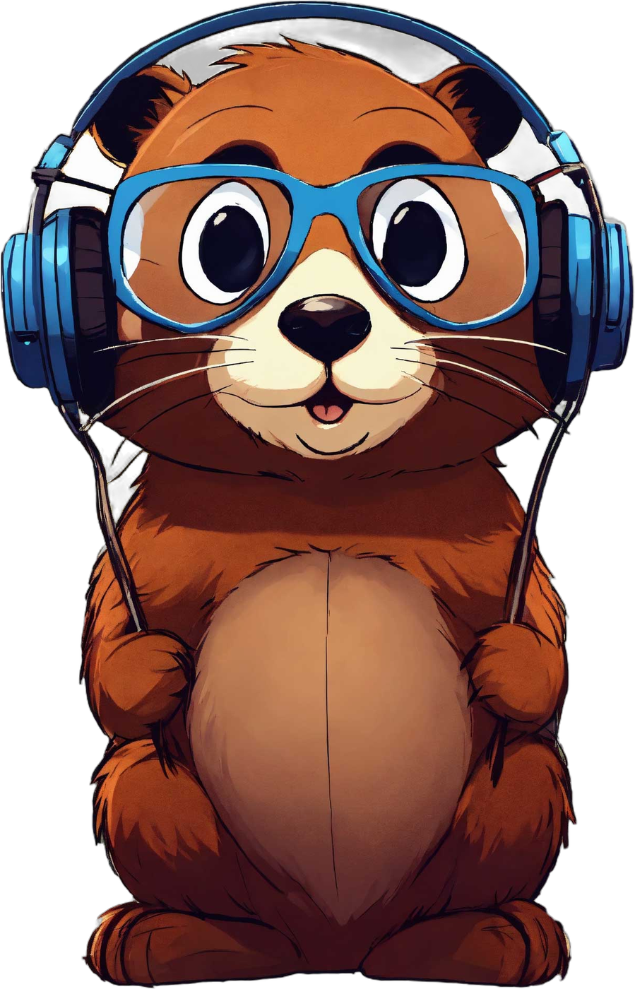 The Dam Radio mascot